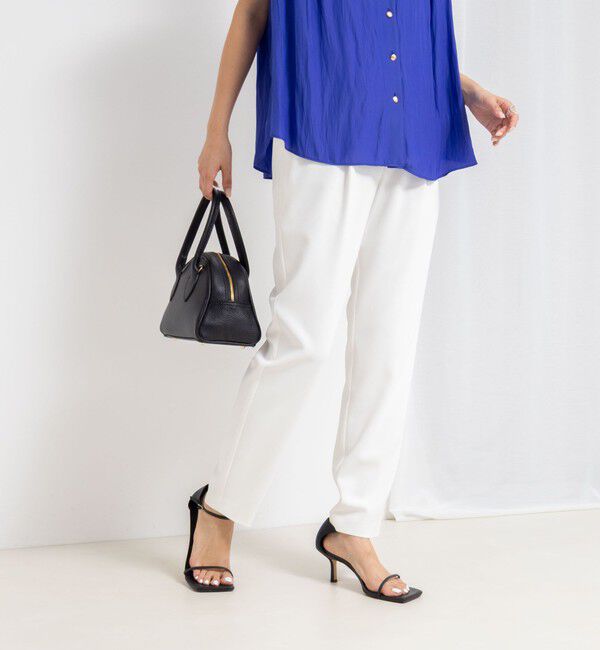 NOLLEY'S「《セットアップ対応》ウォッシャブルツイルイージーテーパードパンツ」|その他|