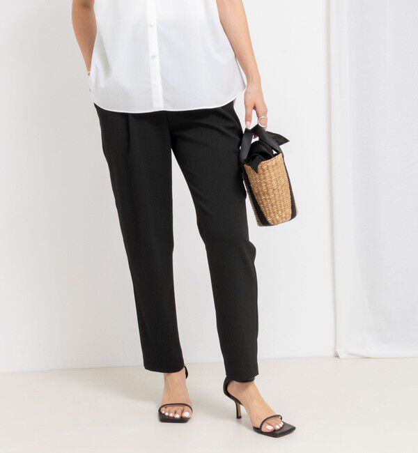 NOLLEY'S「《セットアップ対応》ウォッシャブルツイルイージーテーパードパンツ」|その他|