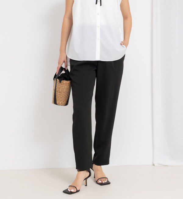 NOLLEY'S「《セットアップ対応》ウォッシャブルツイルイージーテーパードパンツ」|その他|