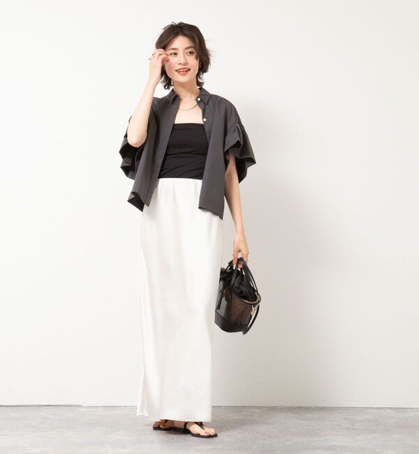 NOLLEY'S「ラッフルスリーブブラウス」|シャツ・ブラウス|