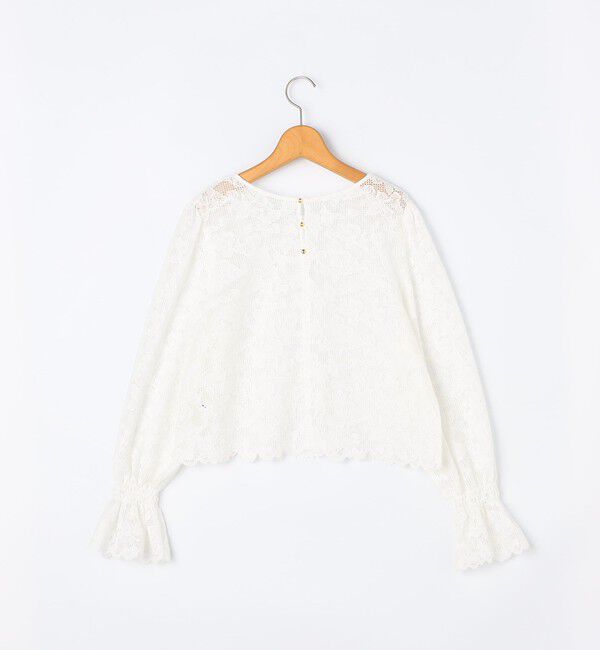 NOLLEY'S「ウォッシャブルレース2WAYブラウス」|シャツ・ブラウス|