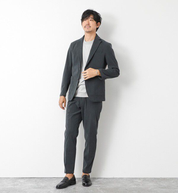 NOLLEY'S goodman「《ビジカジ/セットアップ対応》トリコットコーデュロイ ストレッチ イージーPT 25AW」|チノ|