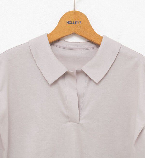 NOLLEY'S「ポロ衿プルオーバーカットソー」|Tシャツ・カットソー|