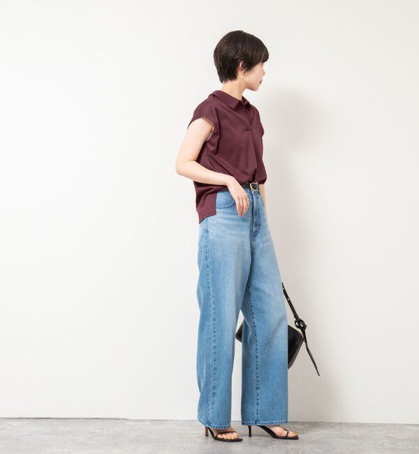 NOLLEY'S「ポロ衿プルオーバーカットソー」|Tシャツ・カットソー|