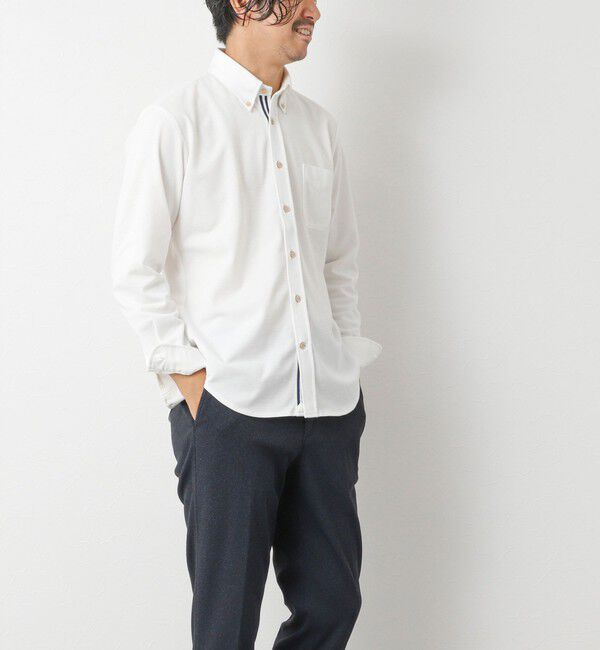 NOLLEY'S goodman「《ビジカジ対応》【ALBINI】吸水速乾テープBD 25AW」|シャツ・ブラウス|