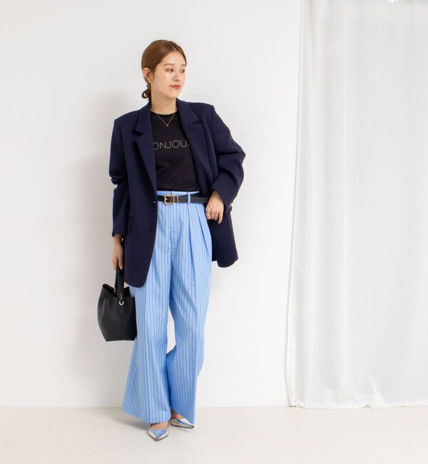 NOLLEY'S「《セットアップ対応》クロップドワイドパンツ」|その他|