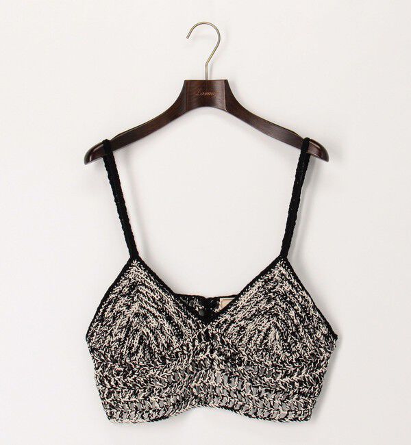 Laraaji「《手洗い可能》かぎ針編みキャミソール」|ニット・セーター|