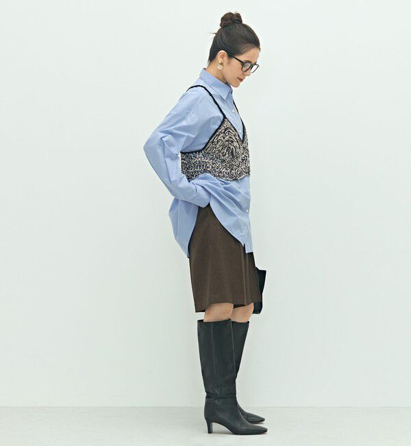 Laraaji「《手洗い可能》かぎ針編みキャミソール」|ニット・セーター|