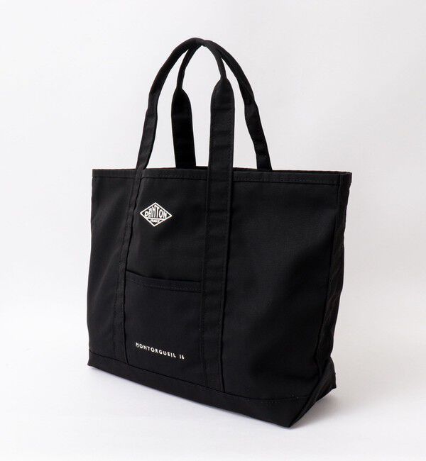 NOLLEY'S goodman「【DANTON/ダントン】MONTORGUEIL（モントルグイユ）キャンバストートバッグ 25AW」|トートバッグ|ブラック