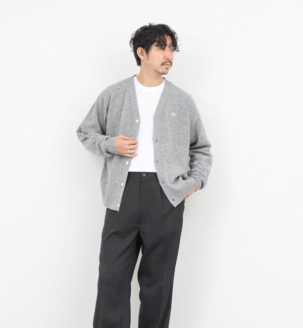 NOLLEY'S goodman「【DANTON/ダントン】DT-D0030 LMW V NECK CARDIGAN 25AW」|カーディガン|