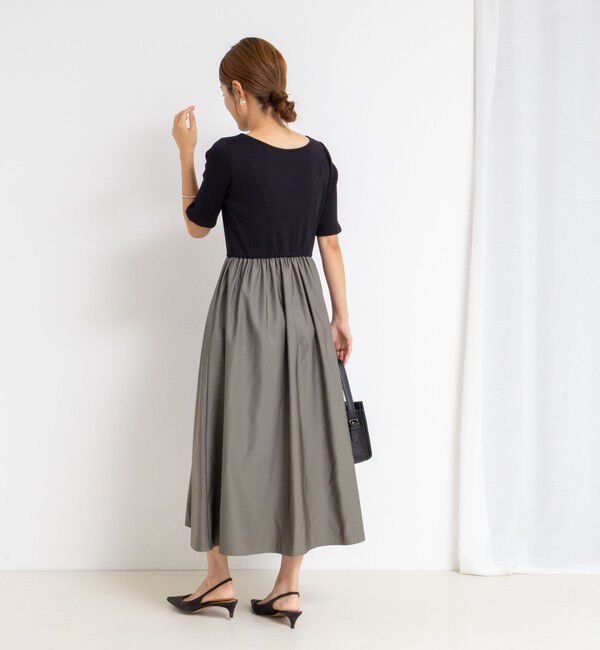 NOLLEY'S sophi「ウォッシャブルカット&times;タフタドッキングワンピース」|ワンピース|