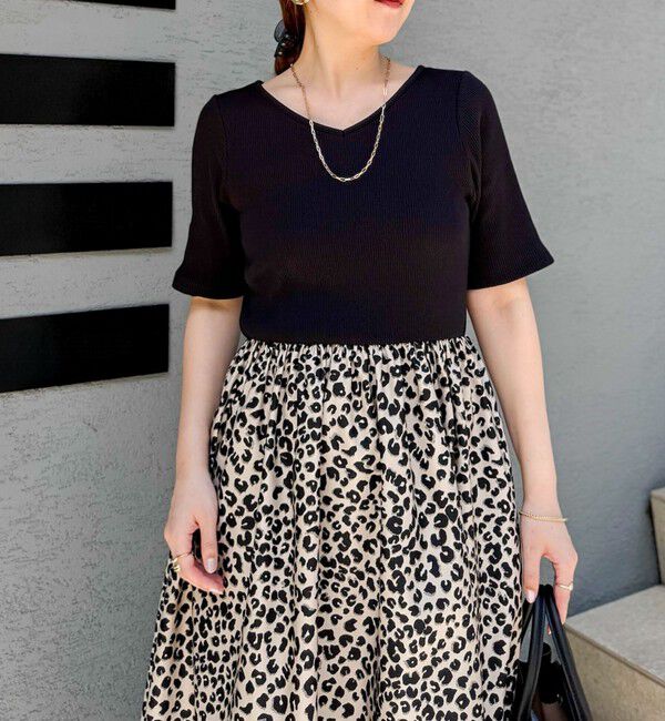 NOLLEY'S sophi「ウォッシャブルカット&times;タフタドッキングワンピース」|ワンピース|