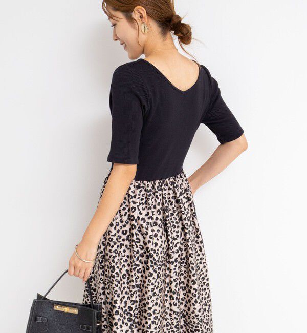 NOLLEY'S sophi「ウォッシャブルカット&times;タフタドッキングワンピース」|ワンピース|