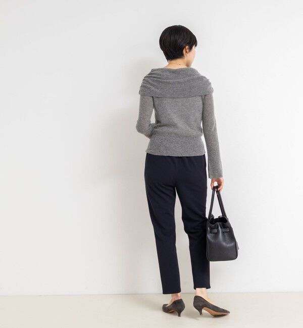 NOLLEY'S sophi「《セットアップ対応》ウォッシャブルカットジョーゼットテーパードパンツ」|その他|