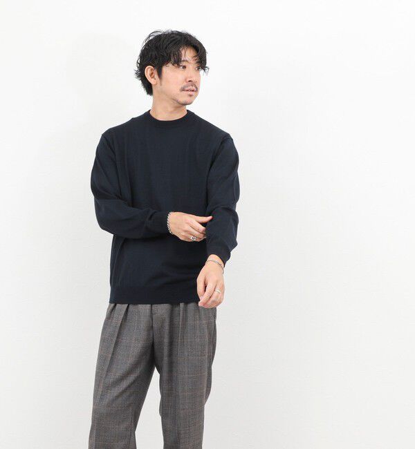 NOLLEY'S goodman「ウォッシャブル クルーネックニット 25AW」|ニット・セーター|