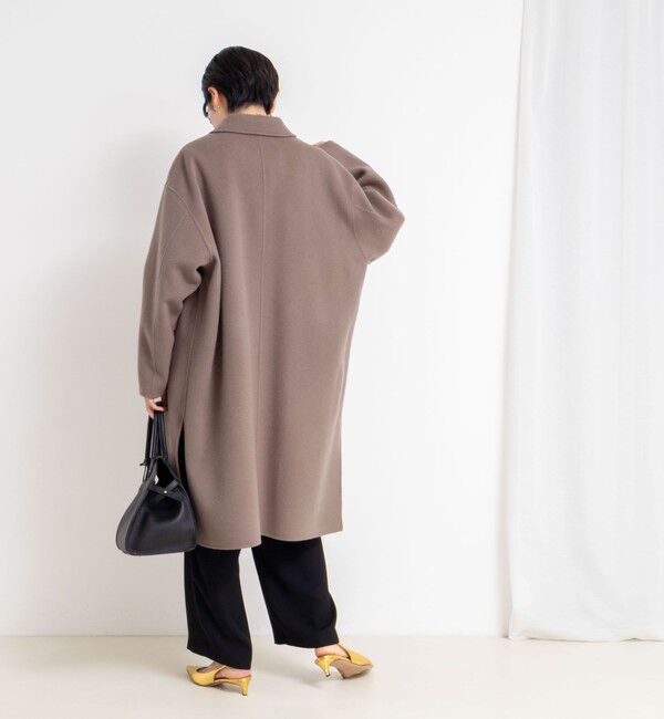 NOLLEY'S sophi「SUPER140リバーステンカラーコート」|ステンカラーコート|