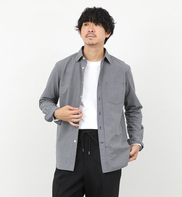 NOLLEY'S goodman「ダブルワッシャー タイプライター レギュラーカラーシャツ 25AW」|シャツ・ブラウス|