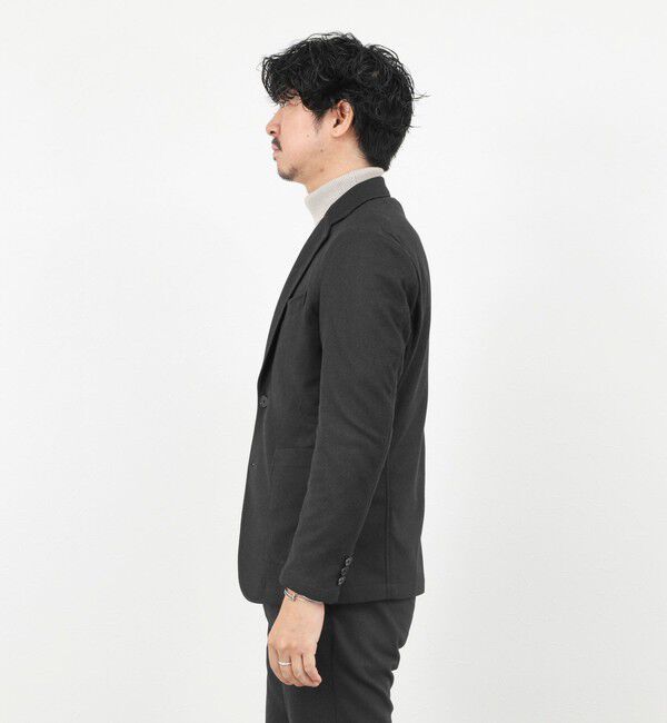 NOLLEY'S goodman「《セットアップ対応》【Active Jersey】ホームスパン ストレッチイージーJK」|テーラードジャケット|