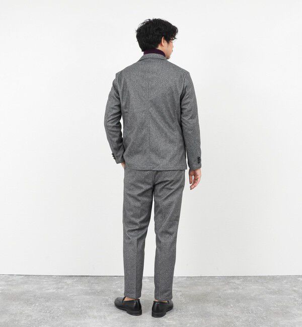 NOLLEY'S goodman「《セットアップ対応》【Active Jersey】ホームスパン ストレッチイージーJK」|テーラードジャケット|