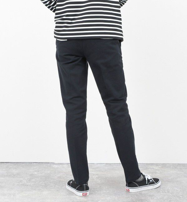 NOLLEY'S goodman「コットンカルゼ裏微起毛ストレッチスリムフィット 25AW」|チノ|