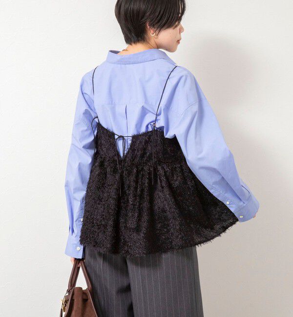 NOLLEY'S「ウォッシャブルカットジャガードビスチェ」|キャミソール|