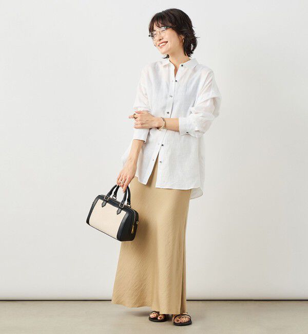 NOLLEY'S「MY STANDARD マルチWAYリネンシャツ」|シャツ・ブラウス|