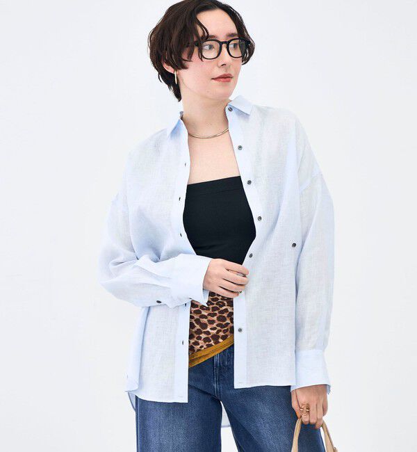 NOLLEY'S「MY STANDARD マルチWAYリネンシャツ」|シャツ・ブラウス|