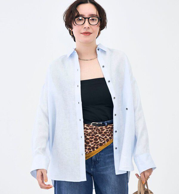 NOLLEY'S「MY STANDARD マルチWAYリネンシャツ」|シャツ・ブラウス|