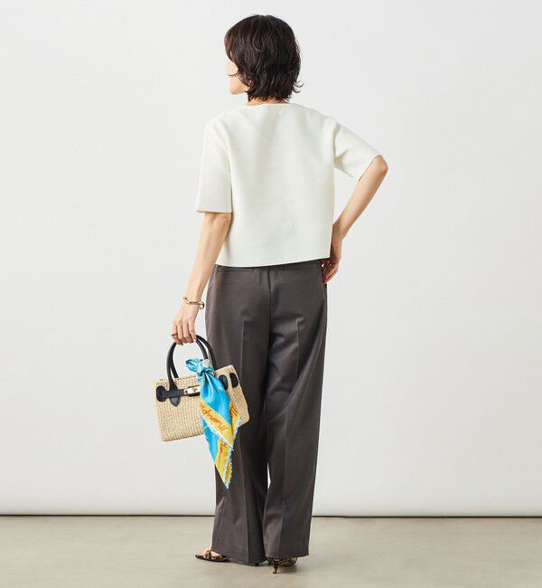 NOLLEY'S「《セットアップ対応》ホールガーメントニットＴ」|ニット・セーター|