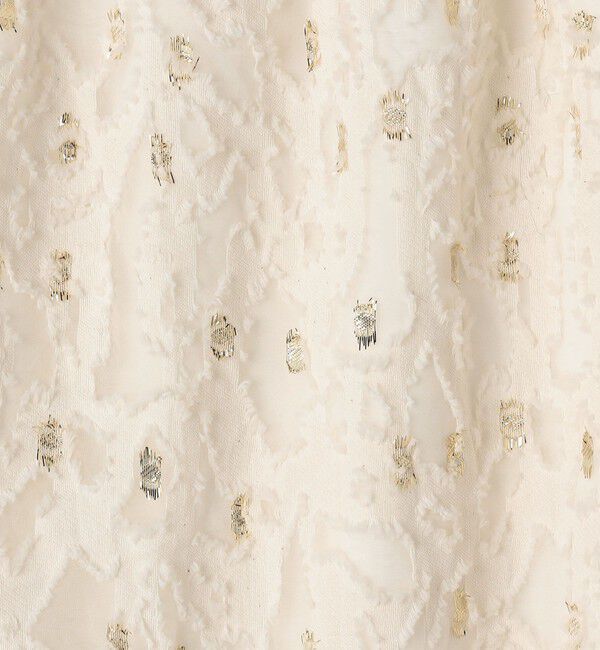 NOLLEY'S「《セットアップ対応》【KIRYU】ウォッシャブルラメジャガードスカート」|フレア|