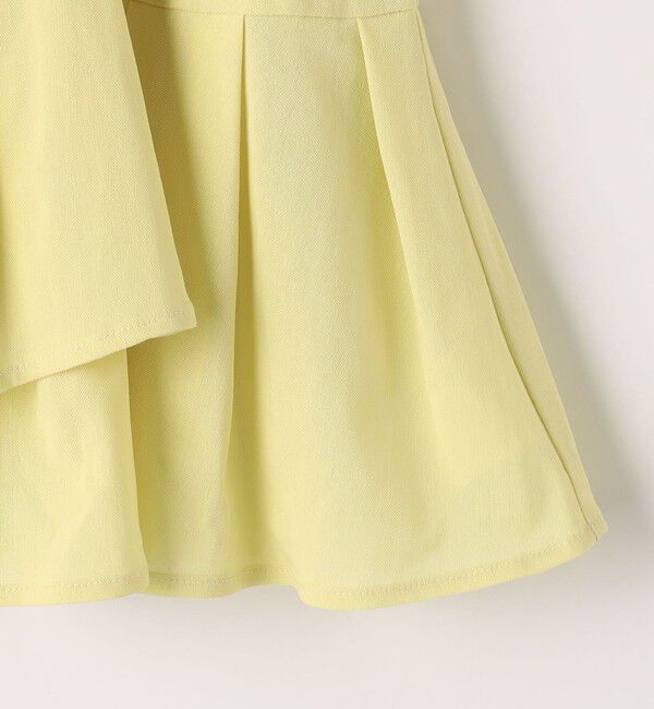 NOLLEY'S「ウォッシャブルサラドラトリコットペプラムブラウス」|シャツ・ブラウス|