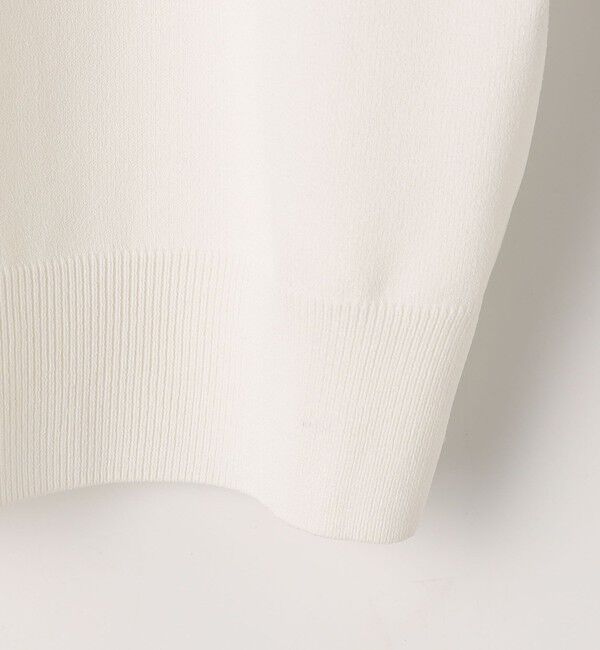 NOLLEY'S sophi「《手洗い可能》シャツレイヤード風スキッパーポロニット」|ニット・セーター|