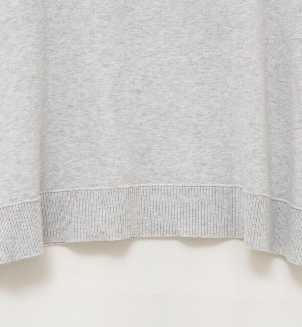 Rie Miller「《手洗い可能》トレーナー風プルオーバーサイドZIP」|ニット・セーター|