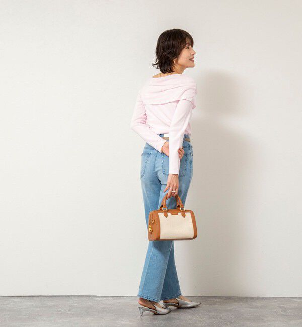 NOLLEY'S sophi「《手洗い可能》イレギュラーネックオフショルプルオーバー」|ニット・セーター|