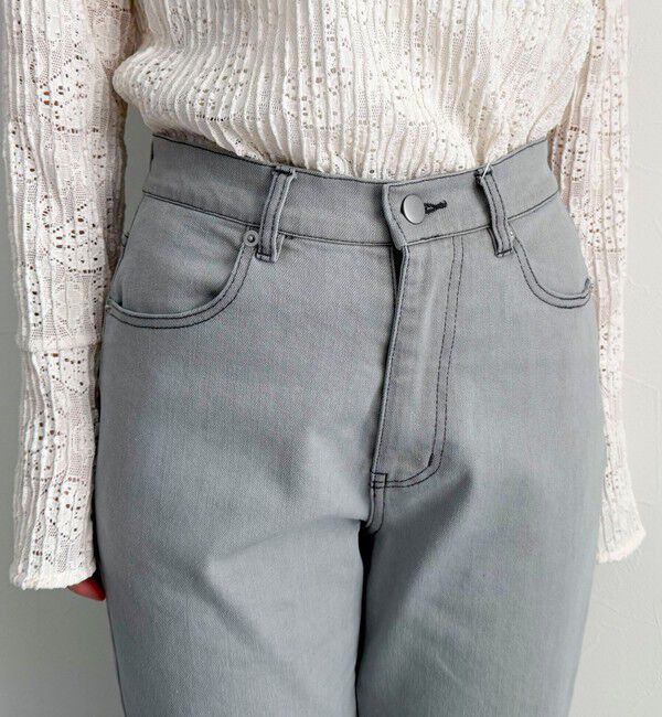 fredy emue「【haru企画】フレアデニムパンツ」|デニム|