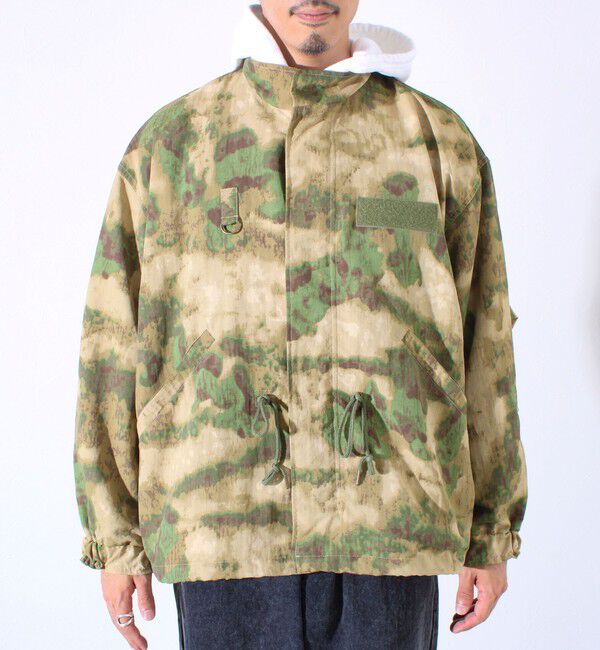 GLOSTER「【GLOSTER/グロスター】ミリタリーテイスト ショート丈モッズブルゾン 裏メッシュ」|ブルゾン・スタジャン|