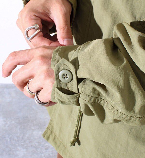 GLOSTER「【GLOSTER/グロスター】ミリタリーテイスト ショート丈モッズブルゾン 裏メッシュ」|ブルゾン・スタジャン|