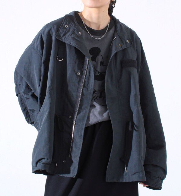 GLOSTER「【GLOSTER/グロスター】ミリタリーテイスト ショート丈モッズブルゾン 裏メッシュ」|ブルゾン・スタジャン|