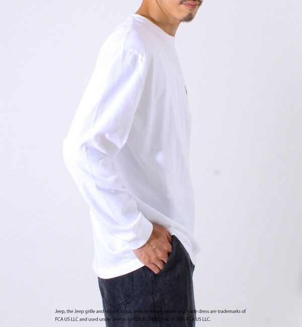 GLOSTER「【GOOD ROCK SPEED】Jeep / ジープ バックプリント ロングスリーブTシャツ ロンT」|Tシャツ・カットソー|