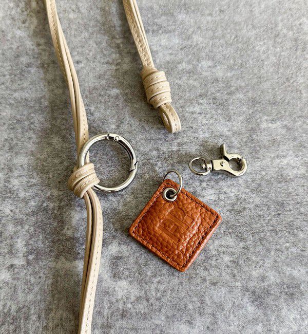 fredy emue「FRロゴ＆タッセルレザーチャーム」|チャーム・キーホルダー|