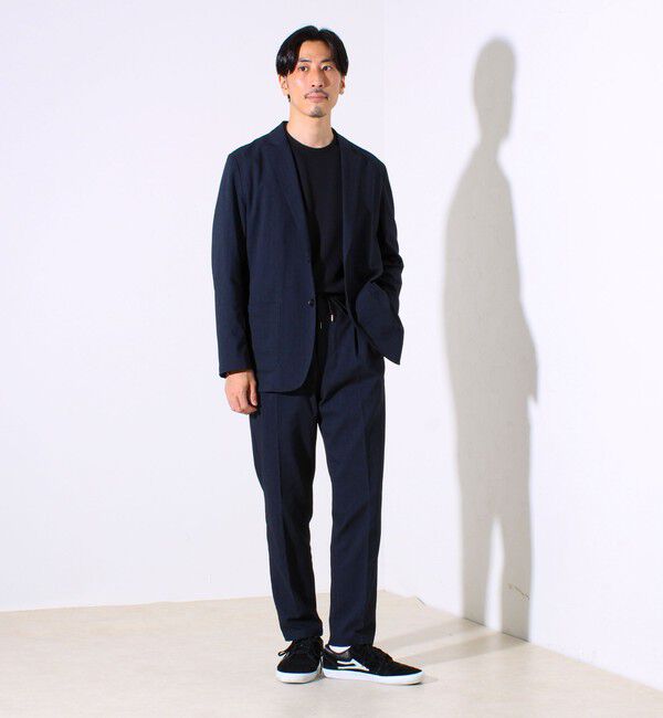 GLOSTER「【ビジカジ/セットアップ対応】GLOSTER イージーケアジャケット」|テーラードジャケット|