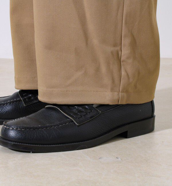 GLOSTER「【GEVACO】ドロストイージーパンツ ストレッチツイル 裾ドローコード付き」|チノ|