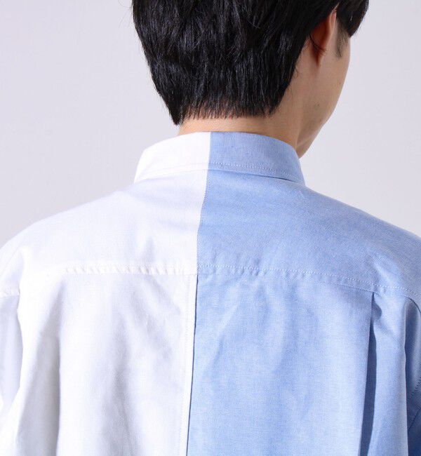 GLOSTER「【定番&times;遊び心】フレブル刺繍BDシャツ 無地/クレイジーパターン」|シャツ・ブラウス|