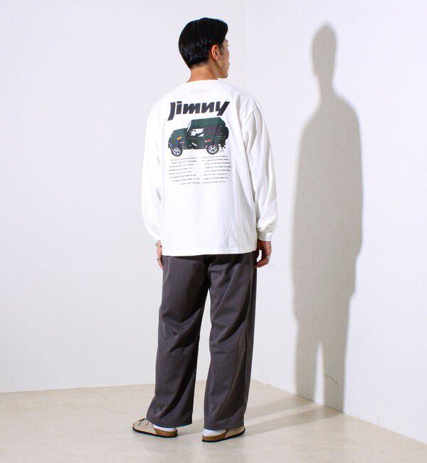 GLOSTER「【ロングセラーコラボ】ジムニー&times;GLOSTER 長袖プリントTシャツ」|Tシャツ・カットソー|