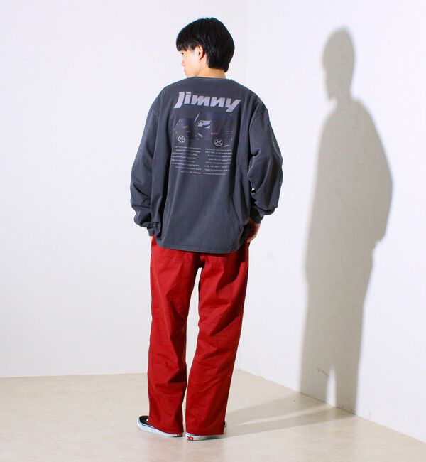 GLOSTER「【ロングセラーコラボ】ジムニー&times;GLOSTER 長袖プリントTシャツ」|Tシャツ・カットソー|