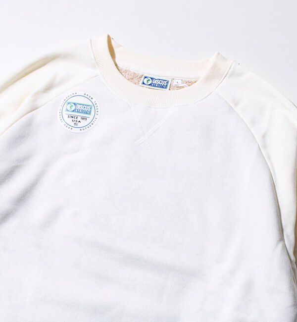 GLOSTER「【カラバリ豊富/UNISEX/高コスパ】【DISCUS】身頃裏ボアクルートレーナー」|スウェット・ジャージ|