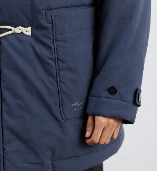 GLOSTER「【ARMY TWILL/アーミーツイル】Cotton Nylon Duffel Coat」|ダッフルコート|