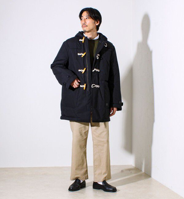 GLOSTER「【ARMY TWILL/アーミーツイル】Cotton Nylon Duffel Coat」|ダッフルコート|