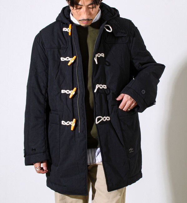 GLOSTER「【ARMY TWILL/アーミーツイル】Cotton Nylon Duffel Coat」|ダッフルコート|