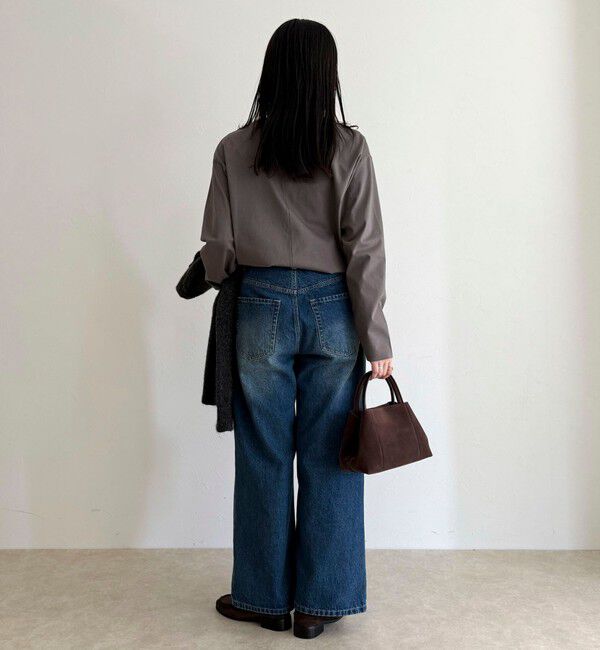 fredy emue「ワンポイント刺繍ロゴロンTシャツ」|Tシャツ・カットソー|